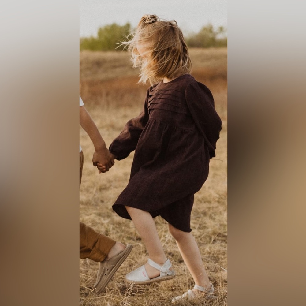 ARC girl dress Handmade Made in small shop